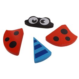 PUZZLE DREWNIANE EDUKACYJNE KLOCKI DLA DZIECI 15-15B