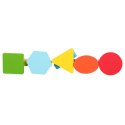 EDUKACYJNE DREWNIANE PUZZLE SAFARI KLOCKI 0057