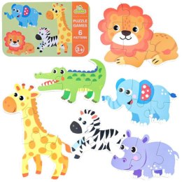 MOJE PIERWSZE PUZZLE ZWIERZĘTA SAFARI 25 SZT. 1767
