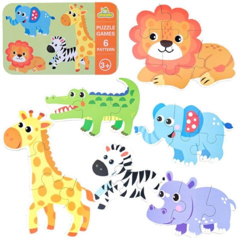 MOJE PIERWSZE PUZZLE ZWIERZĘTA SAFARI 25 SZT. 1767