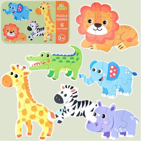 MOJE PIERWSZE PUZZLE ZWIERZĘTA SAFARI 25 SZT. 1767 MOJE PIERWSZE PUZZLE ZWIERZĘTA SAFARI 25 SZT. 1767