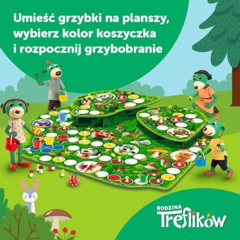GRA PLANSZOWA RODZINNA GRZYBOBRANIE RODZINA TREFLIKÓW 02035 TREFL GRA PLANSZOWA RODZINNA GRZYBOBRANIE RODZINA TREFLIKÓW 02035 TREFL