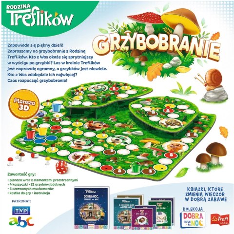 GRA PLANSZOWA RODZINNA GRZYBOBRANIE RODZINA TREFLIKÓW 02035 TREFL GRA PLANSZOWA RODZINNA GRZYBOBRANIE RODZINA TREFLIKÓW 02035 TREFL