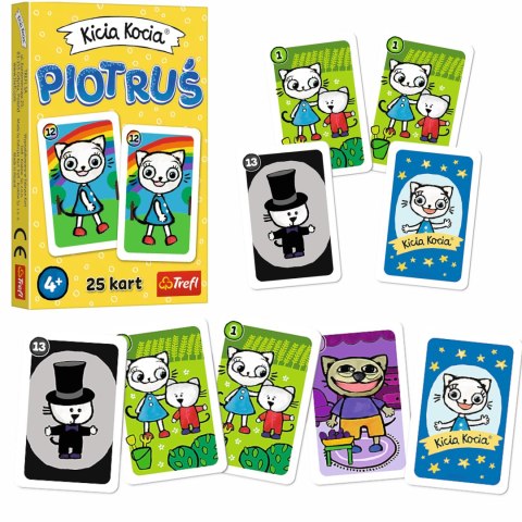 KARTY PIOTRUŚ KICIA KOCIA +4 TREFL 08512 KARTY PIOTRUŚ KICIA KOCIA +4 TREFL 08512