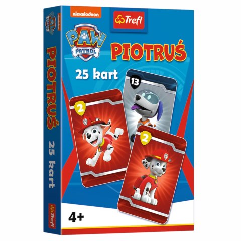 KARTY PIOTRUŚ PAW PATROL PSI PATROL TREFL 08513 KARTY PIOTRUŚ PAW PATROL PSI PATROL TREFL 08513