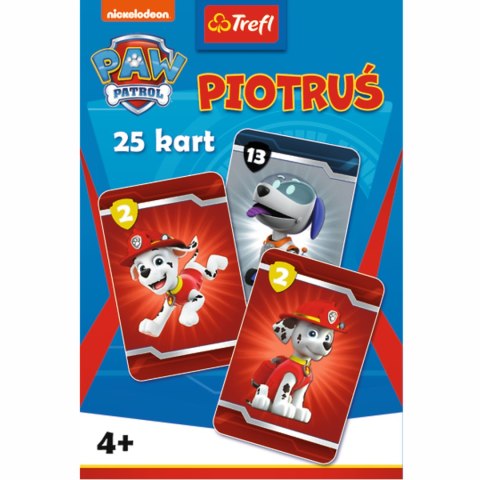 KARTY PIOTRUŚ PAW PATROL PSI PATROL TREFL 08513 KARTY PIOTRUŚ PAW PATROL PSI PATROL TREFL 08513