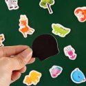 MAGNESY NA LODÓWKĘ ZWIERZĘTA PIANKOWE 36 ELEMENTÓW POJEMNIK