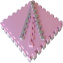 PUZZLE PIANKOWE MATA EVA 4 SZT RÓŻOWO SZARE EM1001R