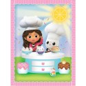 PUZZLE 2W1+ MEMOS KOCI DOMEK GABI 3+ GABI Z KOCIM PRZYJACIELEM TREFL 93382