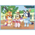 PUZZLE 4W1 BLUEY I JEGO ŚWIAT 3+ TREFL 34637