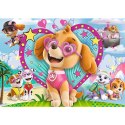 PUZZLE PSI PATROL 100 EL. W BLASKU SKYE BROKATOWE GLITTER TREFL 5+ 14818