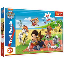 PUZZLE PSI PATROL TREFL MAXI 24 EL. ZABAWA NA KOCU 14346