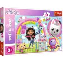 PUZZLE TREFL MAXI 24 ELEMENTÓW KOCI DOMEK GABI WESOŁA GABI 14353