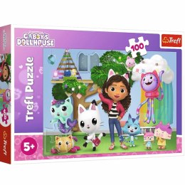 PUZZLE TREFL KOCI DOMEK GABI 100 EL. 16464