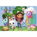 PUZZLE TREFL KOCI DOMEK GABI 100 EL. 16464