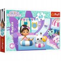 PUZZLE TREFL KOCI DOMEK GABI 60 EL. GABI NA BASENIE 17393