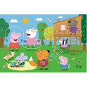 PUZZLE TREFL ŚWINKA PEPPA 24 EL. 24 MAXI ZABAWY NA POLANIE 14342