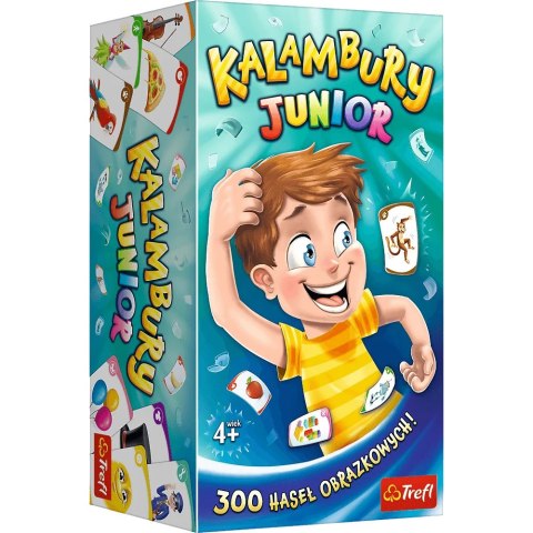 GRA DLA DZIECI RODZINNA KALAMBURY JUNIOR 300 HASEŁ 4+ TREFL 01913 GRA DLA DZIECI RODZINNA KALAMBURY JUNIOR 300 HASEŁ 4+ TREFL 01913