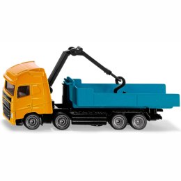 SIKU CIĘŻARÓWKA VOLVO HDS WYWROTKA Z DŹWIGIEM MODEL METAL S1683