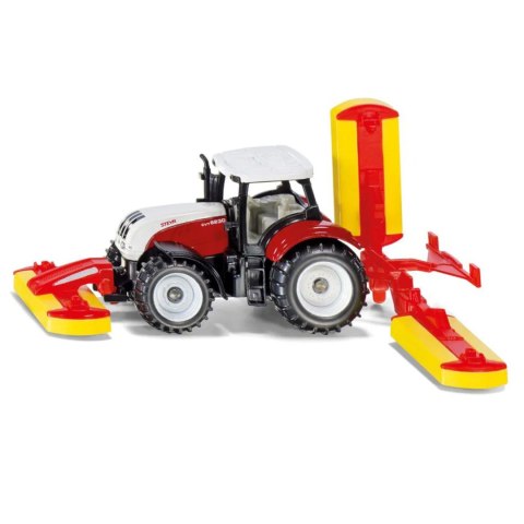 SIKU FARMER TRAKTOR STEYR Z KOSIARKAMI MARKI PöTTINGER METAL MODEL S1672 SIKU FARMER TRAKTOR STEYR Z KOSIARKAMI MARKI PöTTINGER METAL MODEL S1672