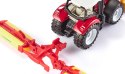 SIKU FARMER TRAKTOR STEYR Z KOSIARKAMI MARKI PöTTINGER METAL MODEL S1672