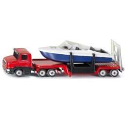 SIKU LAWETA Z ŁODZIĄ CIĘŻARÓWKA METAL MODEL S1613