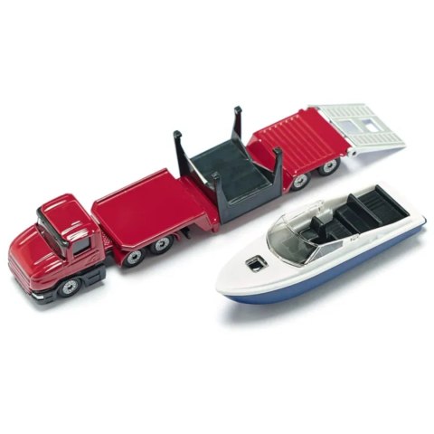 SIKU LAWETA Z ŁODZIĄ CIĘŻARÓWKA METAL MODEL S1613 SIKU LAWETA Z ŁODZIĄ CIĘŻARÓWKA METAL MODEL S1613