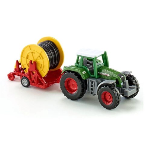 SIKU TRAKTOR Z DESZCZOWNICĄ SZPULOWĄ MODEL METAL S1677 SIKU TRAKTOR Z DESZCZOWNICĄ SZPULOWĄ MODEL METAL S1677