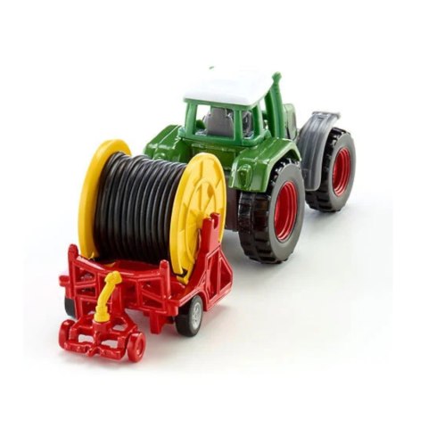 SIKU TRAKTOR Z DESZCZOWNICĄ SZPULOWĄ MODEL METAL S1677 SIKU TRAKTOR Z DESZCZOWNICĄ SZPULOWĄ MODEL METAL S1677