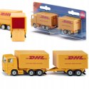SIKU CIĘŻARÓWKA PRZYCZEPĄ DHL KURIER MODEL METAL SKALA S1694