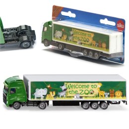 SIKU CIĘŻARÓWKA Z PRZYCZEPĄ MODEL METAL SKALA 1:87 S1627