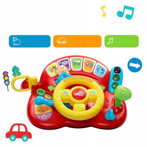 INTERAKTYWNA KIEROWNICA MAŁEGO RAJDOWCA 12M+ VTECH BABY TREFL 60482 INTERAKTYWNA KIEROWNICA MAŁEGO RAJDOWCA 12M+ VTECH BABY TREFL 60482