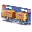 SIKU CIĘŻARÓWKA PRZYCZEPĄ DHL KURIER MODEL METAL SKALA S1694