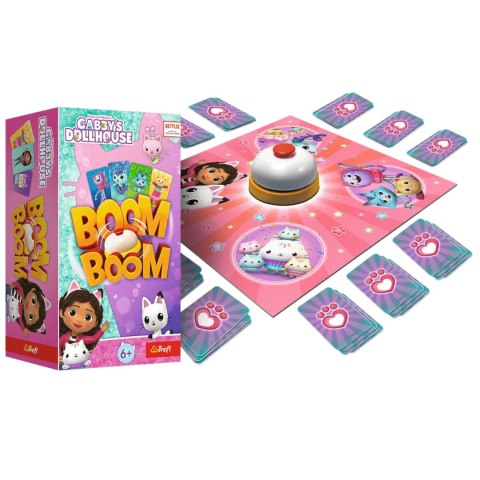 Trefl Gra Rodzinna Boom Boom Koci Domek Gabi 02548 Trefl Gra Rodzinna Boom Boom Koci Domek Gabi 02548