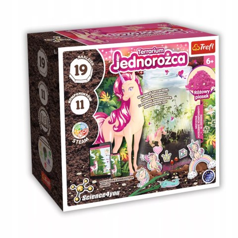 ZESTAW NAUKOWY TERRARIUM JEDNOROŻCA 6+ TREFL SCIENCE4YOU 61940 ZESTAW NAUKOWY TERRARIUM JEDNOROŻCA 6+ TREFL SCIENCE4YOU 61940