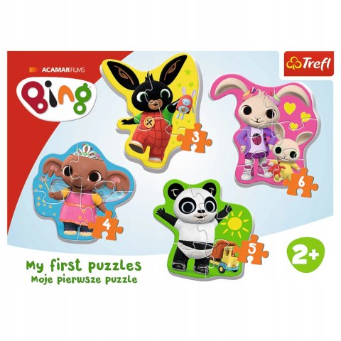 Moje pierwsze puzzle Bing Baby 2+ Trefl 36085 Moje pierwsze puzzle Bing Baby 2+ Trefl 36085