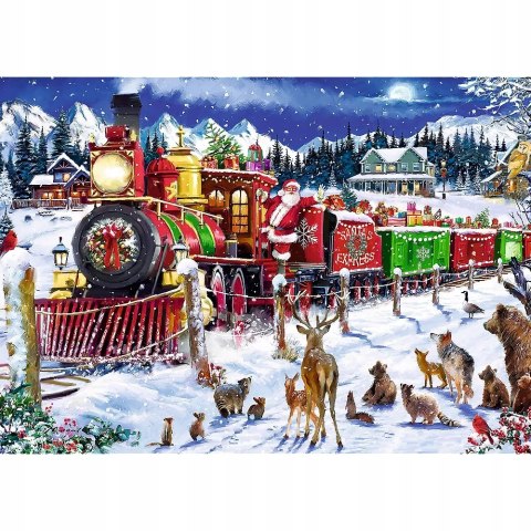 Puzzle Prime 1000 elementów Christmas Time: Santa's Express Trefl 10755 Puzzle Prime 1000 elementów Christmas Time: Santa's Express Trefl 10755